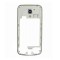 Lcd Frame Middle Chassis For Samsung I9192 Galaxy S4 Mini With Dual Sim Pink By - Maxbhi Com