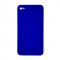 Back Cover For Apple Iphone 4 Dark Blue - Maxbhi Com