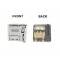 Memory Card Connector For Samsung D900