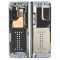 Lcd Frame Middle Chassis For Samsung Galaxy Fold Silver By - Maxbhi Com