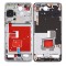 Lcd Frame Middle Chassis For Huawei P40 Silver By - Maxbhi Com