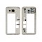 Lcd Frame Middle Chassis For Huawei Y3 2017 White By - Maxbhi Com