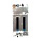 Lcd Frame Middle Chassis For Asus Zenfone Live 16gb White By - Maxbhi Com