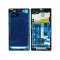 Lcd Frame Middle Chassis For Sony Xperia Z1 C6906 Black By - Maxbhi Com