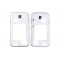 Lcd Frame Middle Chassis For Samsung Galaxy Grand Neo Gti9060 White By - Maxbhi Com