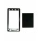 Front & Back Panel For Motorola A855 Droid Milestone - Black