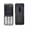Front & Back Panel For Nokia 206 - Black