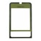 Front Glass Lens For Nokia 3250 - Green
