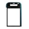 Front Glass Lens For Nokia 5730 XpressMusic - Blue