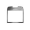 Front Glass Lens For Nokia E71 - Silver