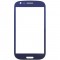 Front Glass Lens For Samsung I8190 Galaxy S3 mini - Blue