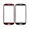 Replacement Front Glass For Samsung I9305 Galaxy S3 Lte Red By - Maxbhi Com