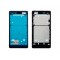 Lcd Frame Middle Chassis For Sony Xperia V Lt25i White By - Maxbhi Com