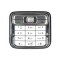 Keypad For Nokia N73 - White & Silver