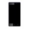 Lcd Frame Middle Chassis For Lyf Wind 7s Black By - Maxbhi Com