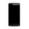 Lcd Frame Middle Chassis For Intex Cloud Jewel Black By - Maxbhi Com