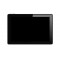 Lcd Frame Middle Chassis For Penta Tpad Ws1001q Windows Black By - Maxbhi Com
