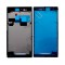 Lcd Frame Middle Chassis For Sony Xperia Z Ultra Lte C6806 Black By - Maxbhi Com
