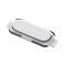 Home Button Outer For Samsung Galaxy Tab E 9 6 White By - Maxbhi Com