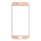 Replacement Front Glass For Samsung Galaxy A5 2017 Pink By - Maxbhi Com