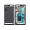 Lcd Frame Middle Chassis For Sony Xperia Z Lt36 Black By - Maxbhi Com