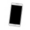 Lcd Frame Middle Chassis For Wiko Ufeel Fab White By - Maxbhi Com