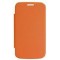 Flip Cover for Samsung Galaxy Star Plus S7262 (Dual SIM) - Orange