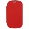 Flip Cover for Samsung Galaxy Star S5282 with dual SIM - Red