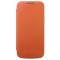 Flip Cover for Samsung I9192 Galaxy S4 mini with dual SIM - Orange