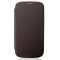 Flip Cover for Samsung I9300 Galaxy S III - Amber Brown