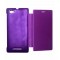 Flip Cover for Sony Xperia M dual with Dual SIM - Purple