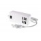 6 Port Multi USB HighQ Fast Charger for Micromax A102 Canvas Doodle 3 - Maxbhi.com