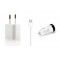 3 in 1 Charging Kit for LeTV Le 1Pro with Wall Charger, Car Charger & USB Data Cable - Maxbhi.com