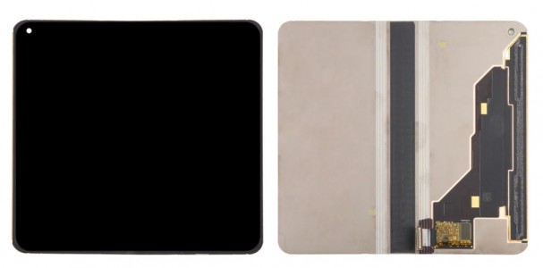 Lcd With Touch Screen For Oppo Find N2 5g Black By - Maxbhi Com