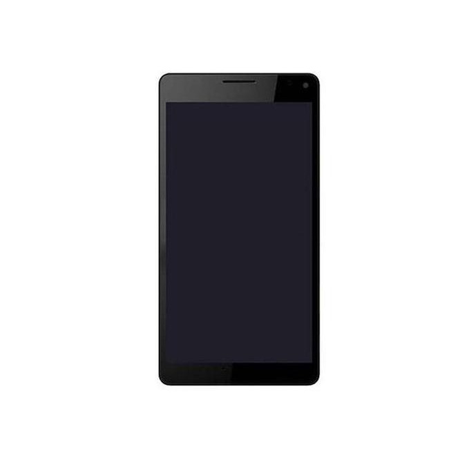 Schermo LCD + Vetro Touch Con Telaio Nero Per Nokia 950 XL - Ricambio Nuovo