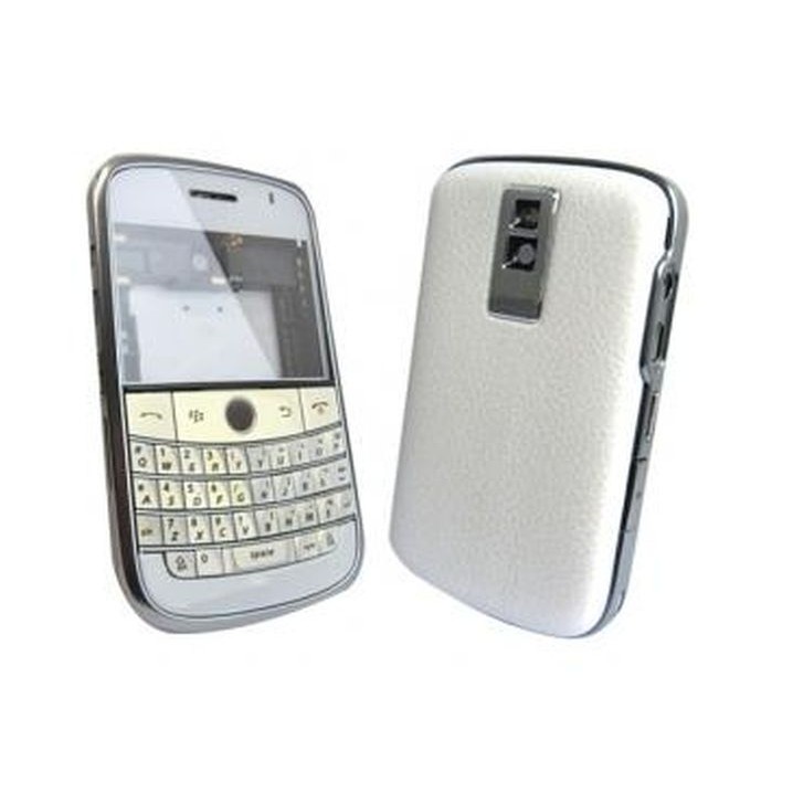 Full Body Housing for BlackBerry Bold 9000 - White - Maxbhi.com