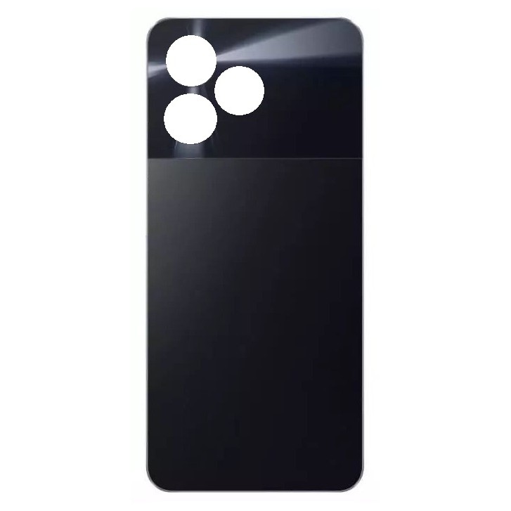 Back Panel Cover for Realme C53 India Black