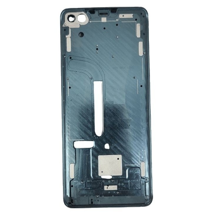 LCD Frame Middle Chassis for Tecno Phantom X - White by Maxbhi.com