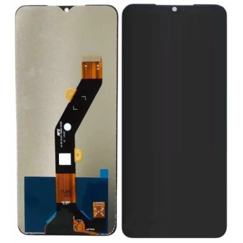 LCD with Touch Screen for Itel A50 Black (display glass combo folder)