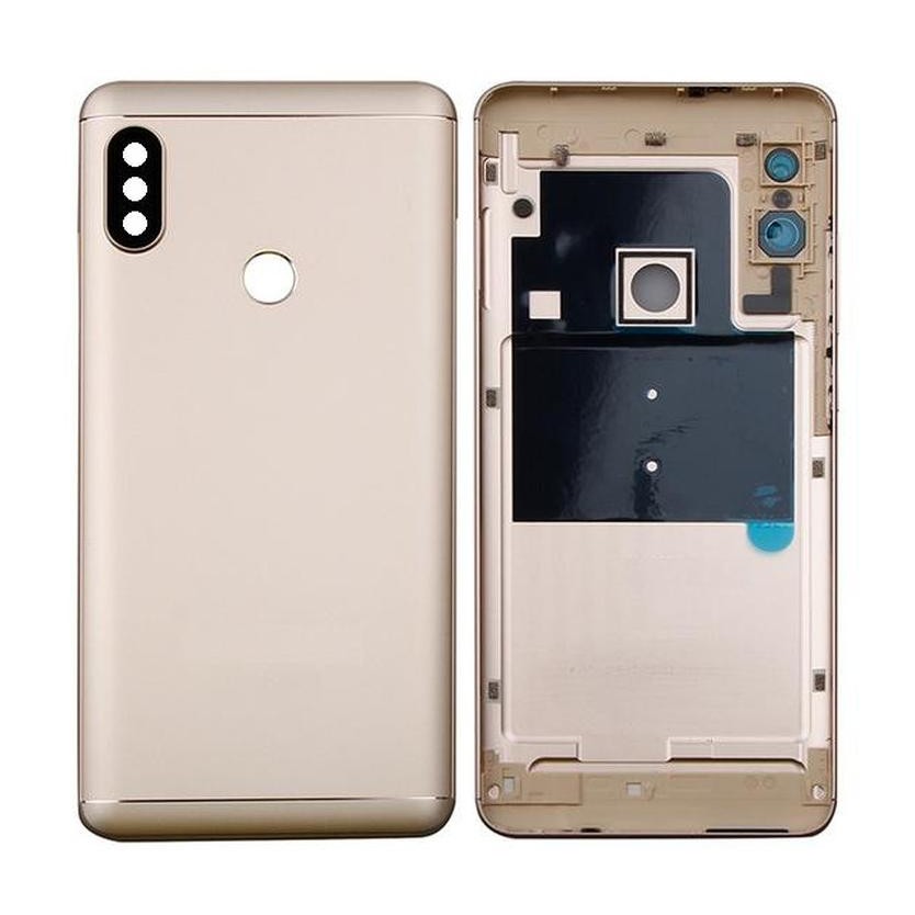 Back Panel Cover for Xiaomi Redmi Note 5 Pro Gold Maxbhi