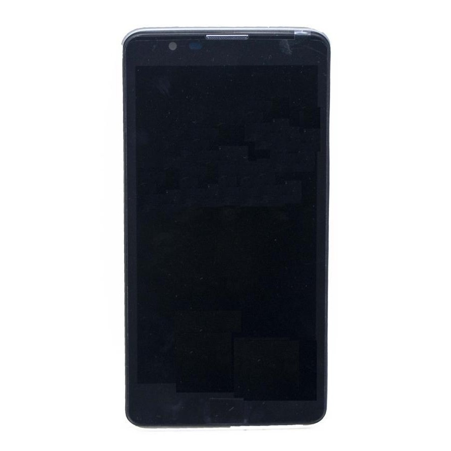 LCD with Touch Screen for LG Stylus Brown (display glass combo folder)