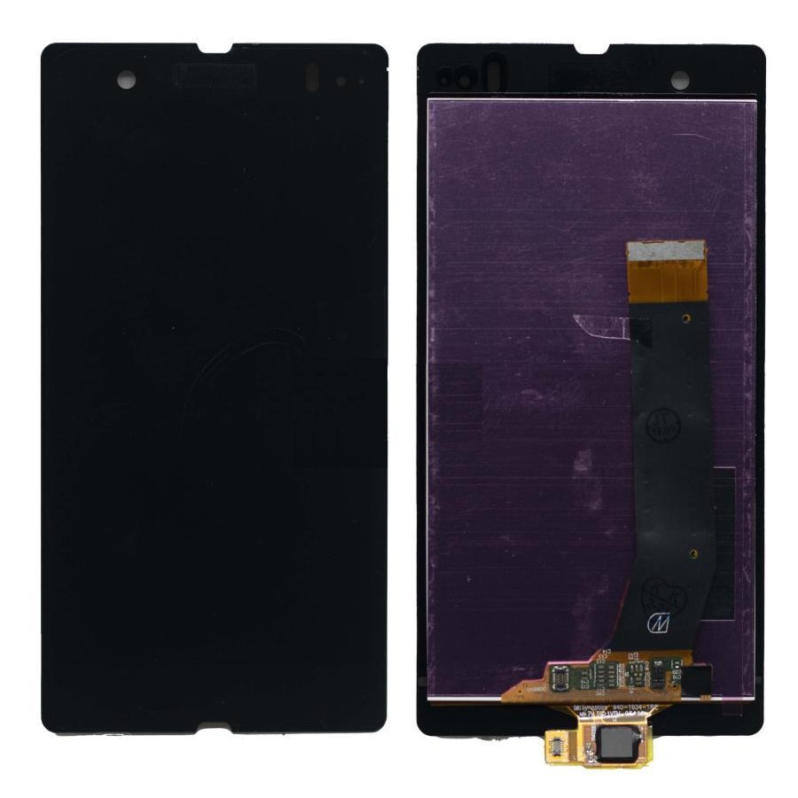 あんそにー LCD with Touch Screen for Sony Xperia Z C6603 - Black by Maxbhi.com
