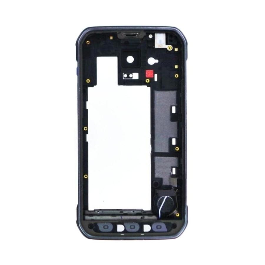 LCD Frame Middle Chassis for Samsung Galaxy S5 Active SM G870A Black by Maxbhi