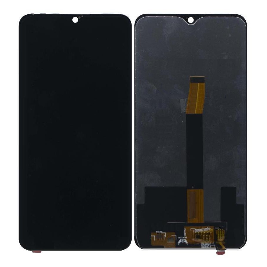LCD with Touch Screen for Lava Z93 - Blue by Maxbhi.com