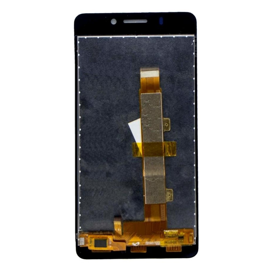 LCD with Touch Screen for Intex Aqua Supreme Plus Black by Maxbhi