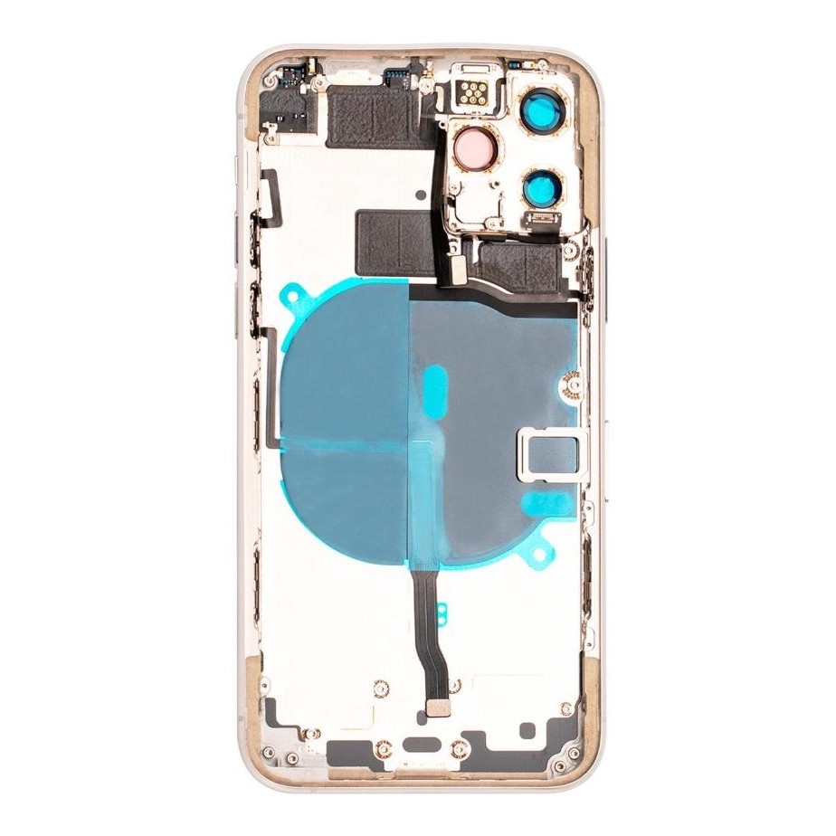 Full Body Housing for Apple iPhone 11 Pro - Silver - Maxbhi.com 