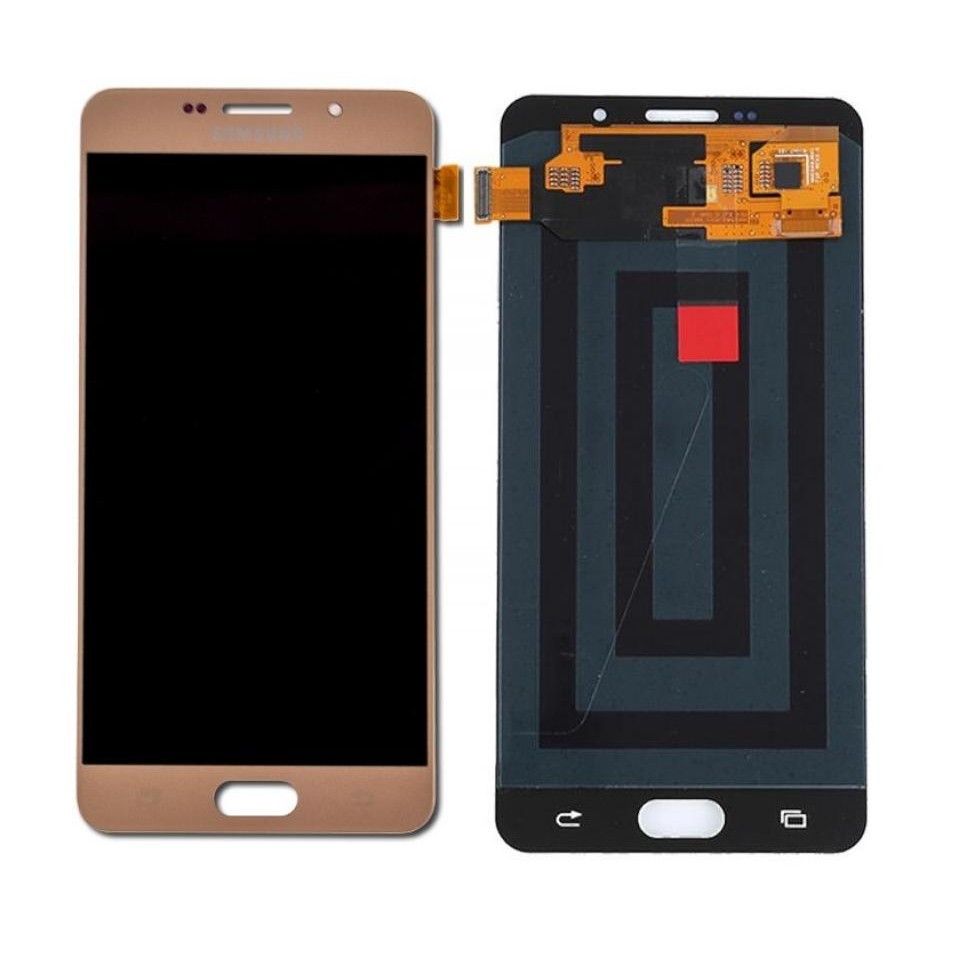 LCD with Touch Screen for Samsung Galaxy A7 2016 Gold by