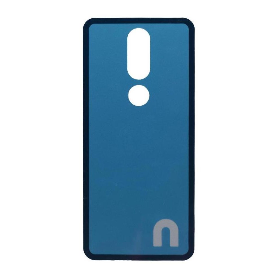 Back Panel Cover for Nokia 7.1 Steel Maxbhi
