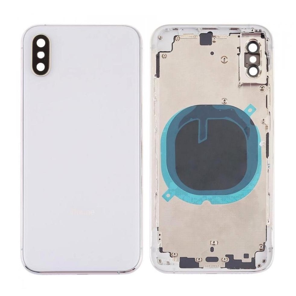 Full Body Housing for Apple iPhone XS - Silver - Maxbhi.com