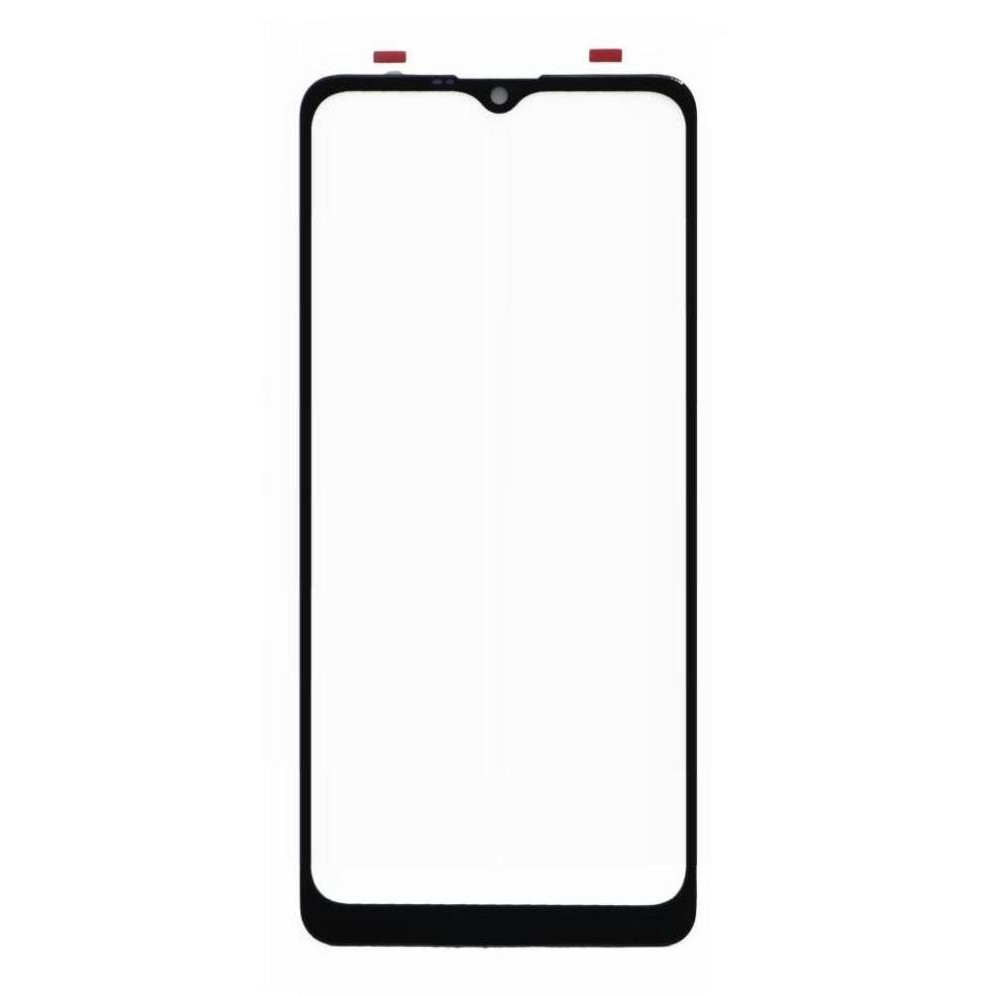 Replacement Front Glass for Nokia 2.4 Black by Maxbhi